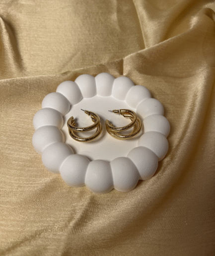 Nyx Halka Gold Çelik küpe